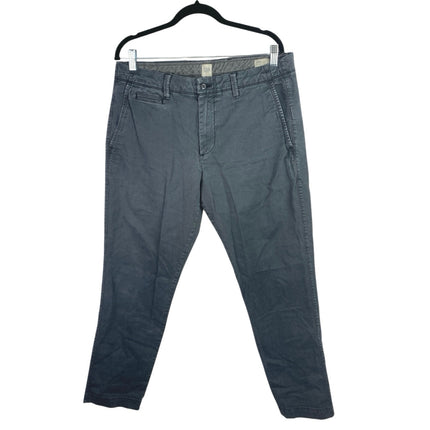 GAP Women's Gray High Waist Straight Skinny Leg Slim Fit Trousers Dress Pants 34