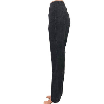 Talbots Heritage Women's Black High Rise Slim Straight Leg Denim Jeans Size 14