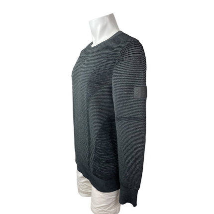 Under Armour IntelliKnit Phantom Men's Dark Gray Long Sleeve Crew Sweater Top L