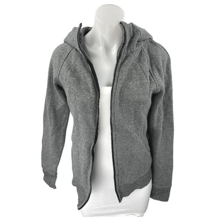Lululemon Gray Fleece Long Sleeve Zip Up Hooded Hoodie Sweatshirt Jacket Size 6