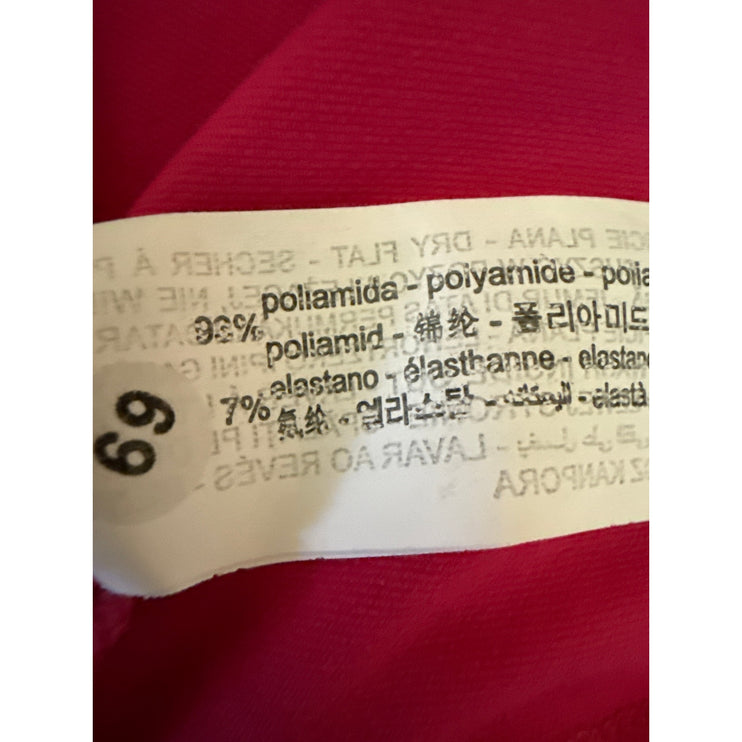 Zara Women's Pink Sleeveless Round Neck Cami Camisole Tank Bodysuit Top Size M