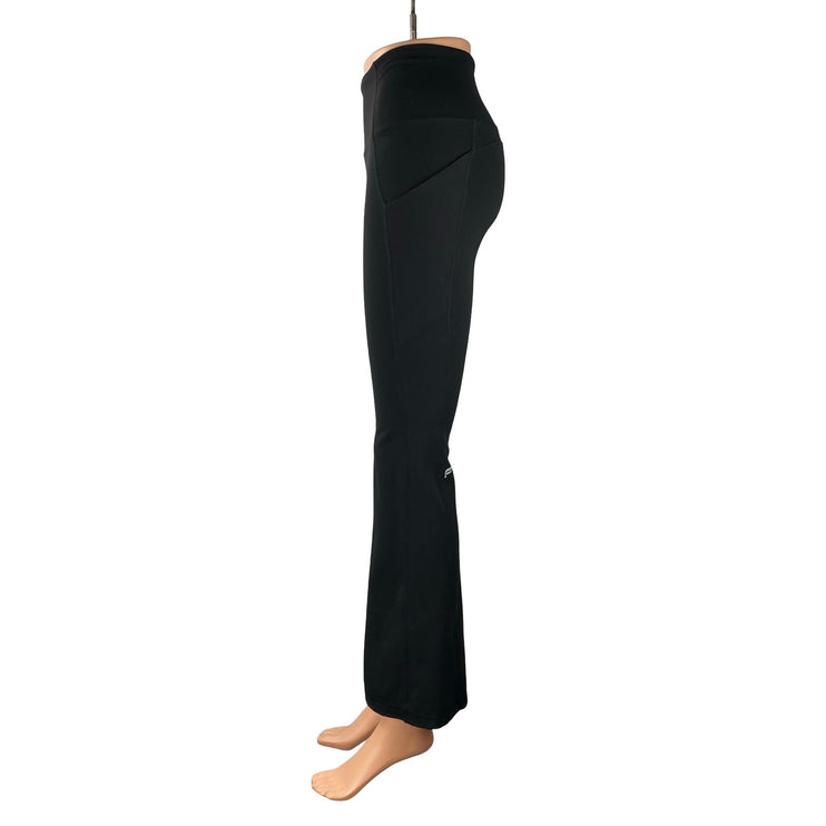 Fabletics PureLuxe Women's Black Yoga Athletic Activewear Flare Leggings Pants S