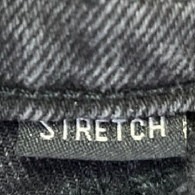 American Eagle Stretch Women's Black High Waisted Tapered Denim Jeans Size 0