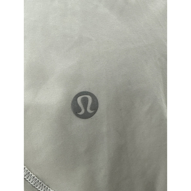 Lululemon Women's Beige Racerback Scoop Neck Yoga Gym Athletic Tank Top Size 6