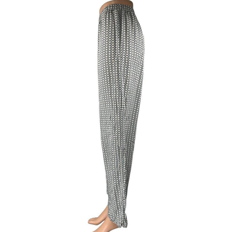 Miley + Molly Women's Multicolor Wide Leg High Waist Pull-On Trousers Pants Sz M