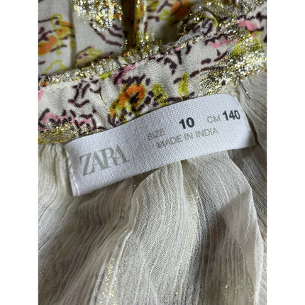 Set of 3 Kids Girls Zara J.Crew Calvin Klein Floral Bow Sleeveless Dress Size 10