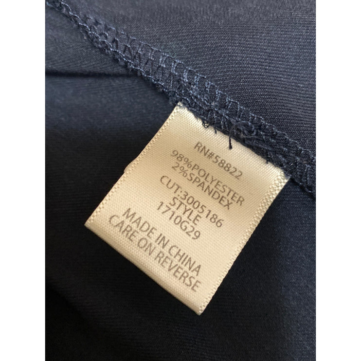 Max Studio Women's Navy Blue Long Sleeve Cardigan Open Blazer Jacket Size XL