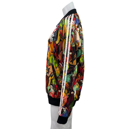 Adidas Originals x Farm Rio Passaredo Multicolor Tropical Bomber Track Jacket L