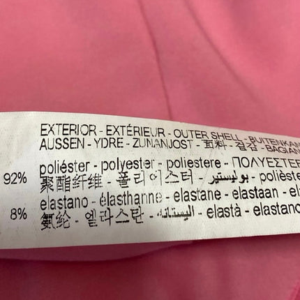 Zara Women's Pink Sleeveless Strapless Tube Bandeau Cutout Blouse Top Size M