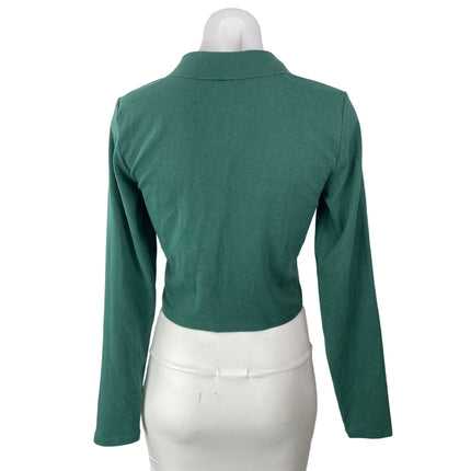 Bundle of 3 Aritzia Sunday Best TNA Long Sleeve Short Sleeve Polo Tee Crop Top L