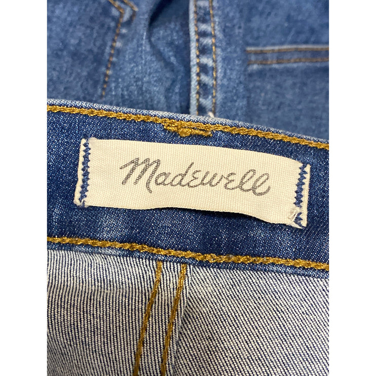 Madewell Women's Blue High Rise Slim Fit Classic Skinny Denim Jeans Pants Sz 29
