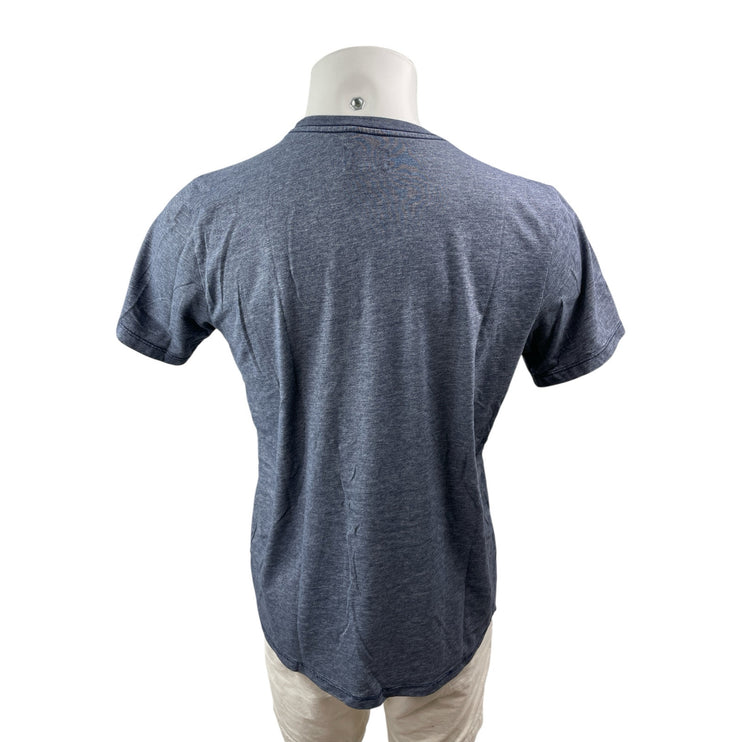 Adriano Goldschmied Men's Gray Crew Neck Short Sleeve Basic Tee T-Shirt Top Sz M