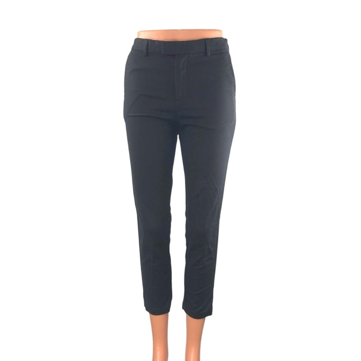 Reiss Kids Girls' Black Mid Waist Classic Skinny Trousers Pants Sz 11-12Y 152cm
