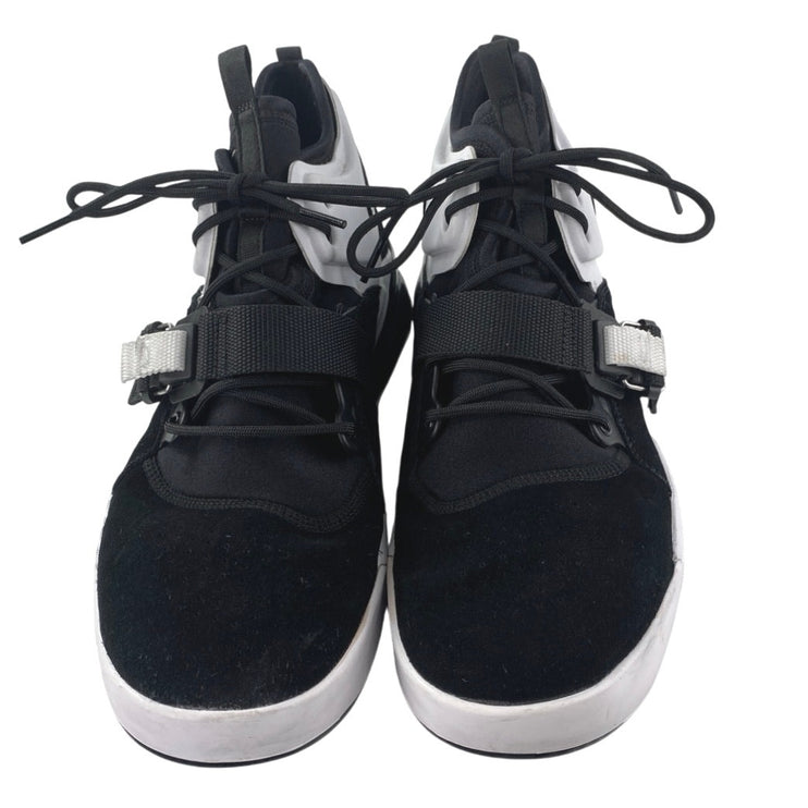 Nike Air Force 270 Men's Black White Lace Up Low Top Athletic Sneakers Shoes 12