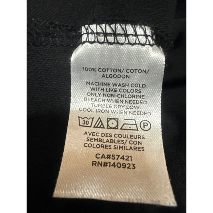Ann Taylor LOFT Women's Black Sleeveless Basic Casual Muscle Tee Tank Top Size M