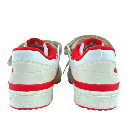 Adidas Forum 84 Men's White Red Low Top Lace Up Athletic Sneaker Shoes Size 8