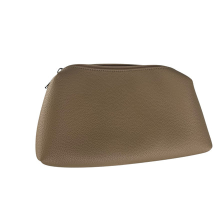 Newbella Kelly Light Beige Nude Faux Leather Vegan Pebble Crossbody Bag Handbag