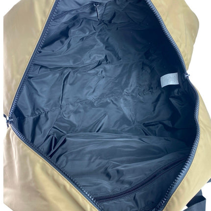 Vooray Studio Women's Camel Beige Zipper Yoga Mat Holder Fitness Gym Duffel Bag