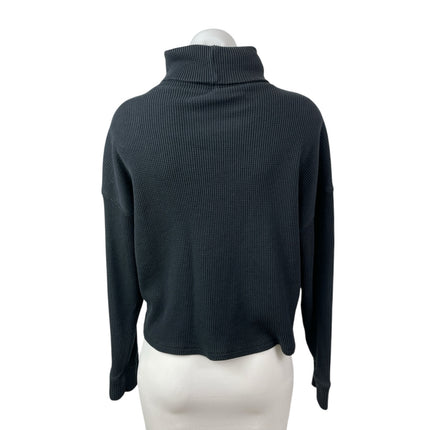 Abercrombie & Fitch Womens Black Turtleneck Long Sleeve Sweatshirt Sweater Top M