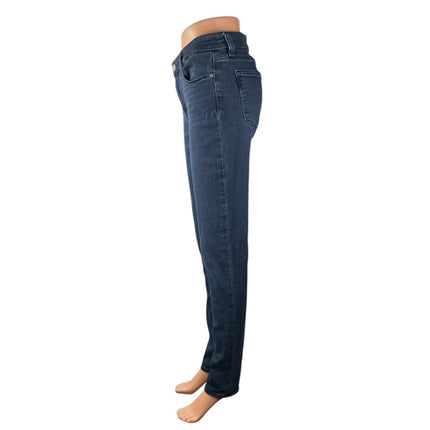 Paige Womens Blue Medium Wash Mid Rise Slim Fit Ankle Skinny Denim Jeans Size 30