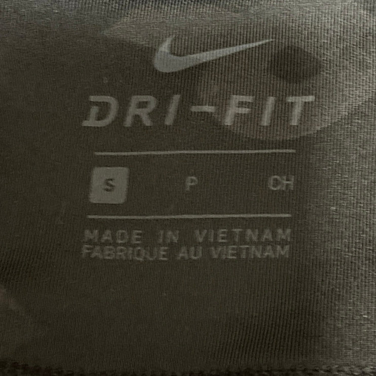 Nike Air Dri-FIT Women's Black High Waisted Logo Athletic Yoga Leggings Pants S
