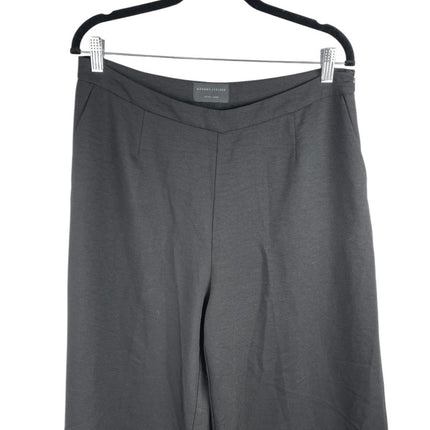 Modern Citizen Womens Black High Waisted Wide Leg Cropped Trousers Pants Size XL