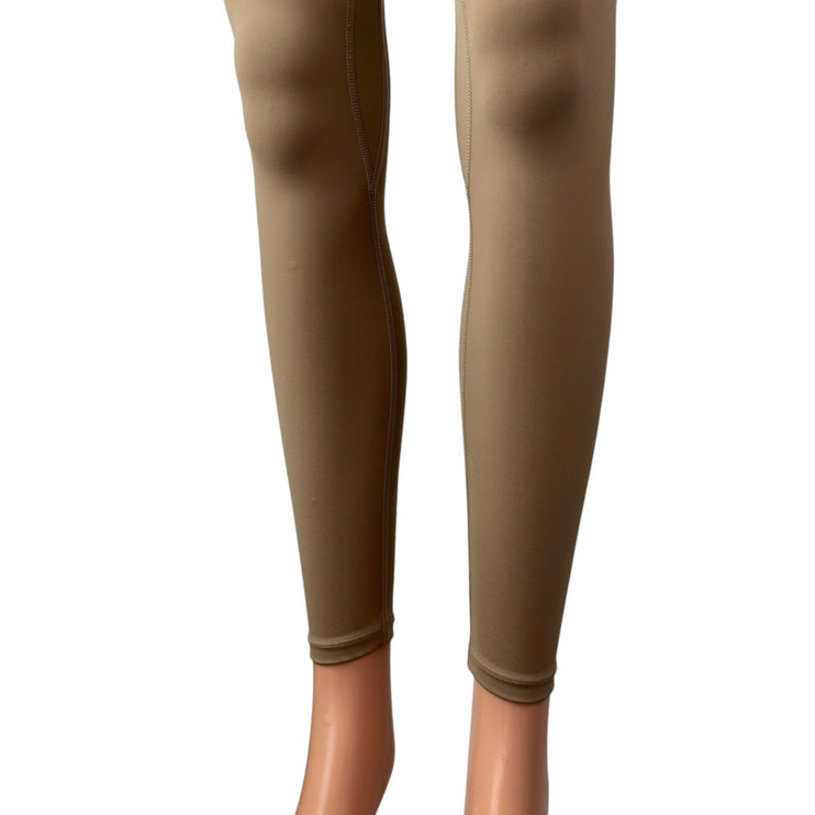 CSB x IM Women's Tan Cinch Yoga Workout Running Athletic Leggings Pants Size S