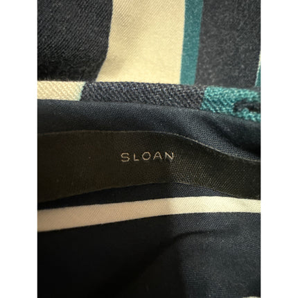 Banana Republic Sloan Multicolor Geometric Print Skinny Ankle Trousers Pants 00