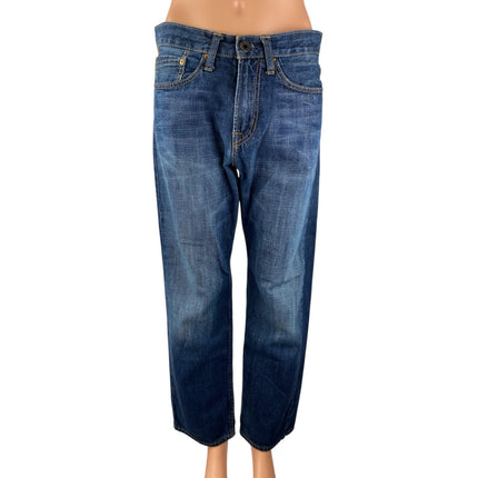 American Eagle Outfitters Men's Blue High Rise Straight Denim Jeans Pants 29/30