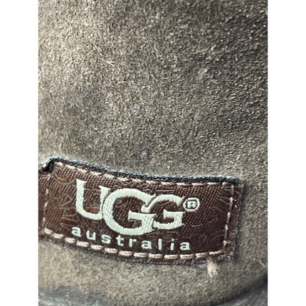 UGG Brown Sheepskin Suede Leather Round Toe Classic Tall II Winter Boots Size 9
