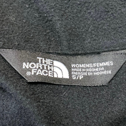 The North Face Women's Black Fleece Full Zip Collared Long Sleeve Coat Jacket S