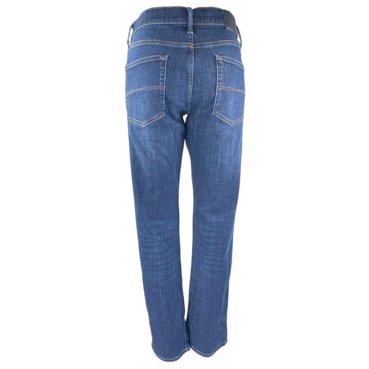 Lucky Brand Women's Blue Medium Wash Mid Rise Straight Leg Denim Jeans Pants 29