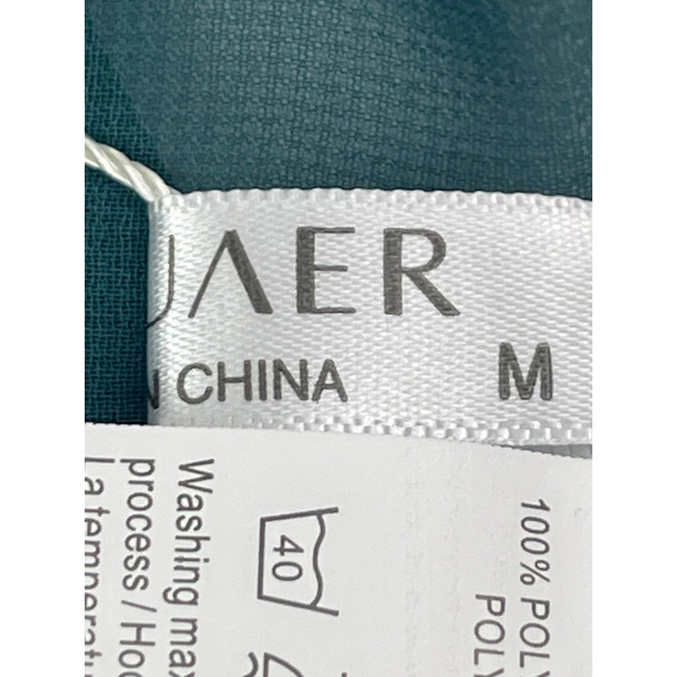 NEW Jaer Women's Teal Blue Winter Snow Shawl Mesh Wrap Scarf OS