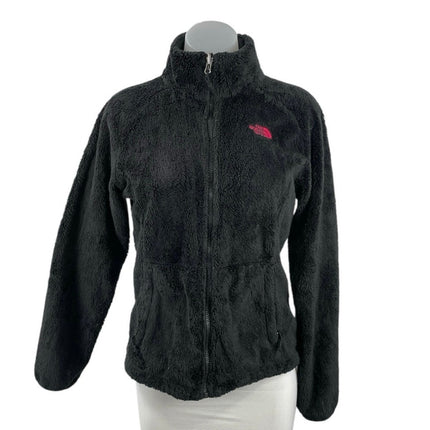 The North Face Pink Ribbon Osito Fleece Mock Neck Long Sleeve Coat Jacket Sz SP