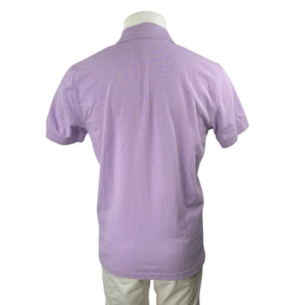 Brooks Brothers Mens Purple Cotton Short Sleeve Performance Polo Shirt Top Sz M