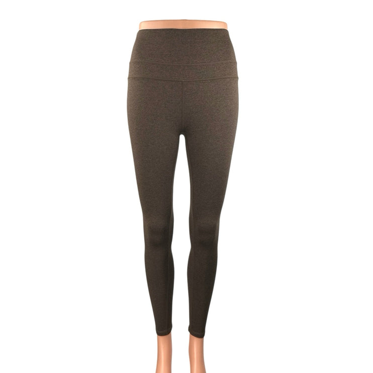 Varley Women's Brown High Rise Pull On Yoga Athletic Leggings Pants Size XS