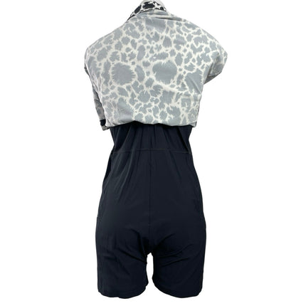 Outdoor Voices The Exercise Black White Built in Short Tennis Golf Dress Size L