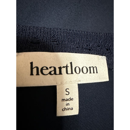Heartloom Women's Blue Sleeveless Scoop Neck Stretch Midi Tank Bodycon Dress S