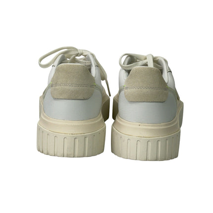 Adidas Hypersleek Women's Cream White Platform Lace Athletic Sneakers Shoes S47