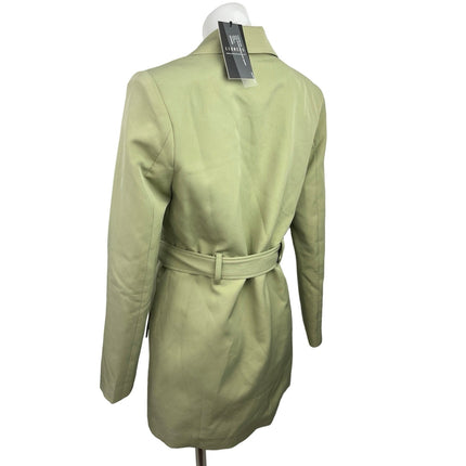 NEW Lioness Steinway Green Belted Tailored Collar Jacket Mini Blazer D Brie NEW Lioness Steinway Green Belted Tailored Collar Jacket Mini Blazer D Brie