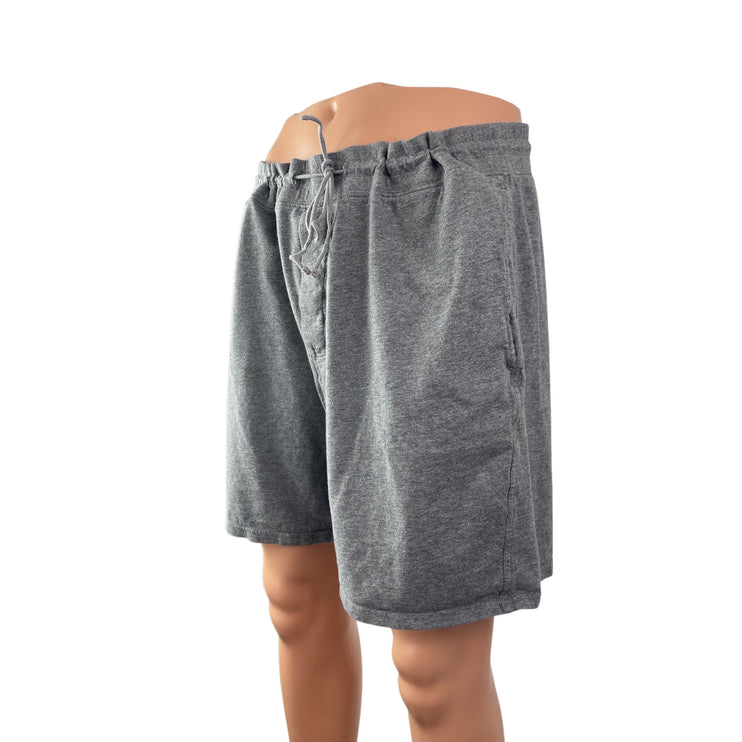 J.Crew Men's Gray High Rise Yoga Sports Athletic Activewear Sweat Shorts Sz M/L