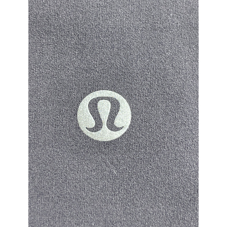 Lululemon Women's Gray High Rise Athletic Yoga Activewear Running Biker Shorts 6