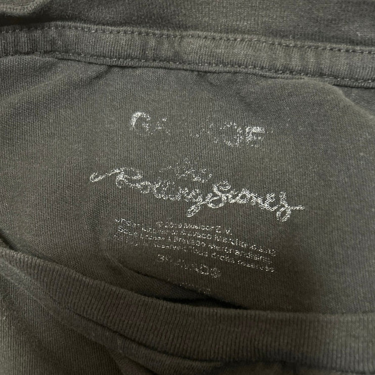 The Rolling Stones Women's Black Short Sleeve Graphic Band Tee T-Shirt Top Sz M