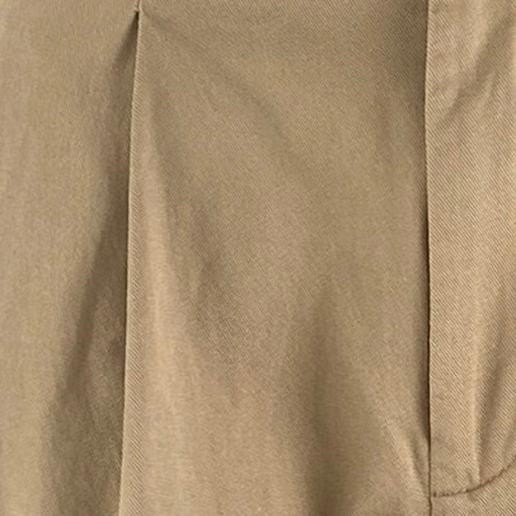 Everlane Khaki High Rise Pleated Baggy Palazzo Wide Leg Trousers Dress Pants 00S