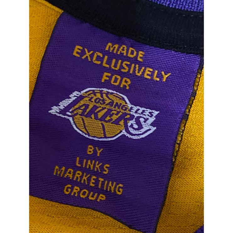 NBA Los Angeles Lakers Kobe Bryant Yellow Basketball Muscle Jersey Tank Top XL