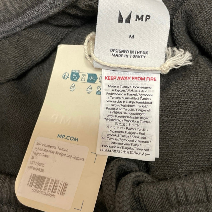 NEW MP Tempo Hybrid Brown Long Sleeve Workout Sweatshirt & Jogger Pants Set Sz M