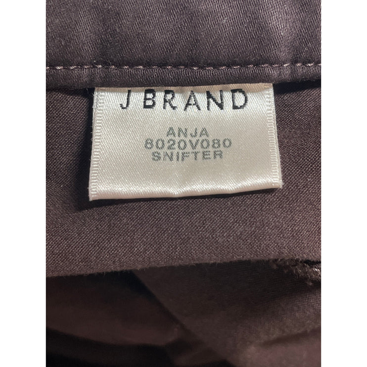 J Brand Women's Brown Mid Rise Slim Fit Skinny Leg Denim Jeans Pants Size 26