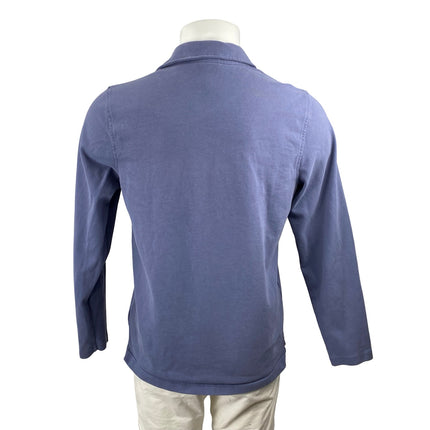 Brooks Brothers Men Blue Long Sleeve Pocket Golf Casual Polo Shirt Top Size M