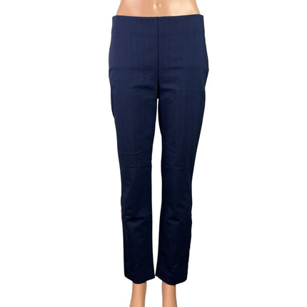 NEW Chico's So Slimming Juliet Slim Leg Women's Blue Ankle Trousers Pants Size 4