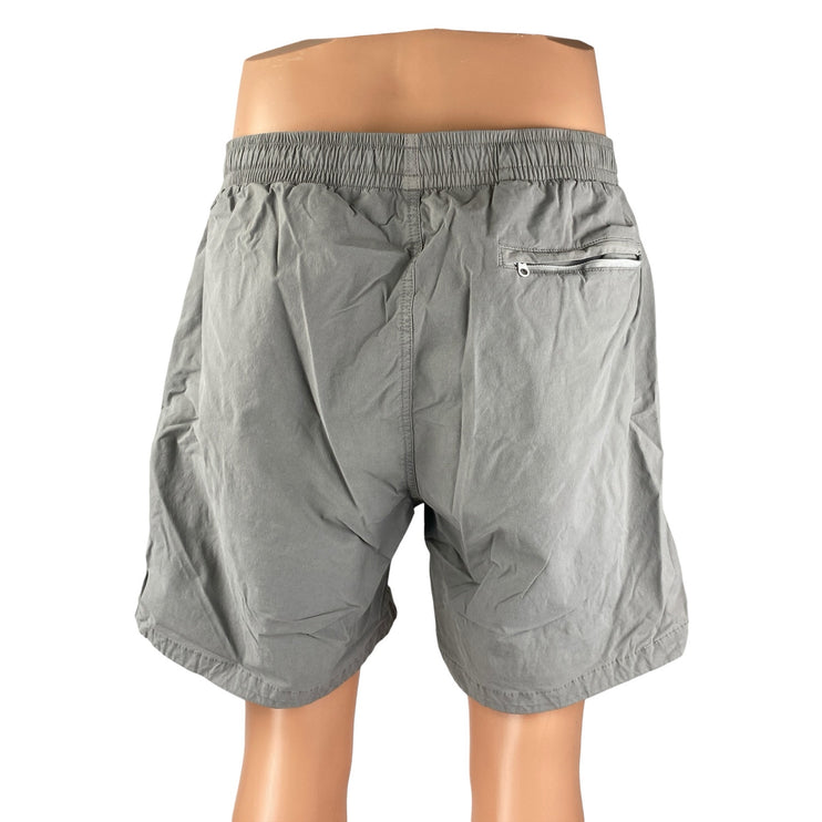 Bonobos Men's Gray Drawstring Elastic Waist Mini Casual Performance Shorts Sz L